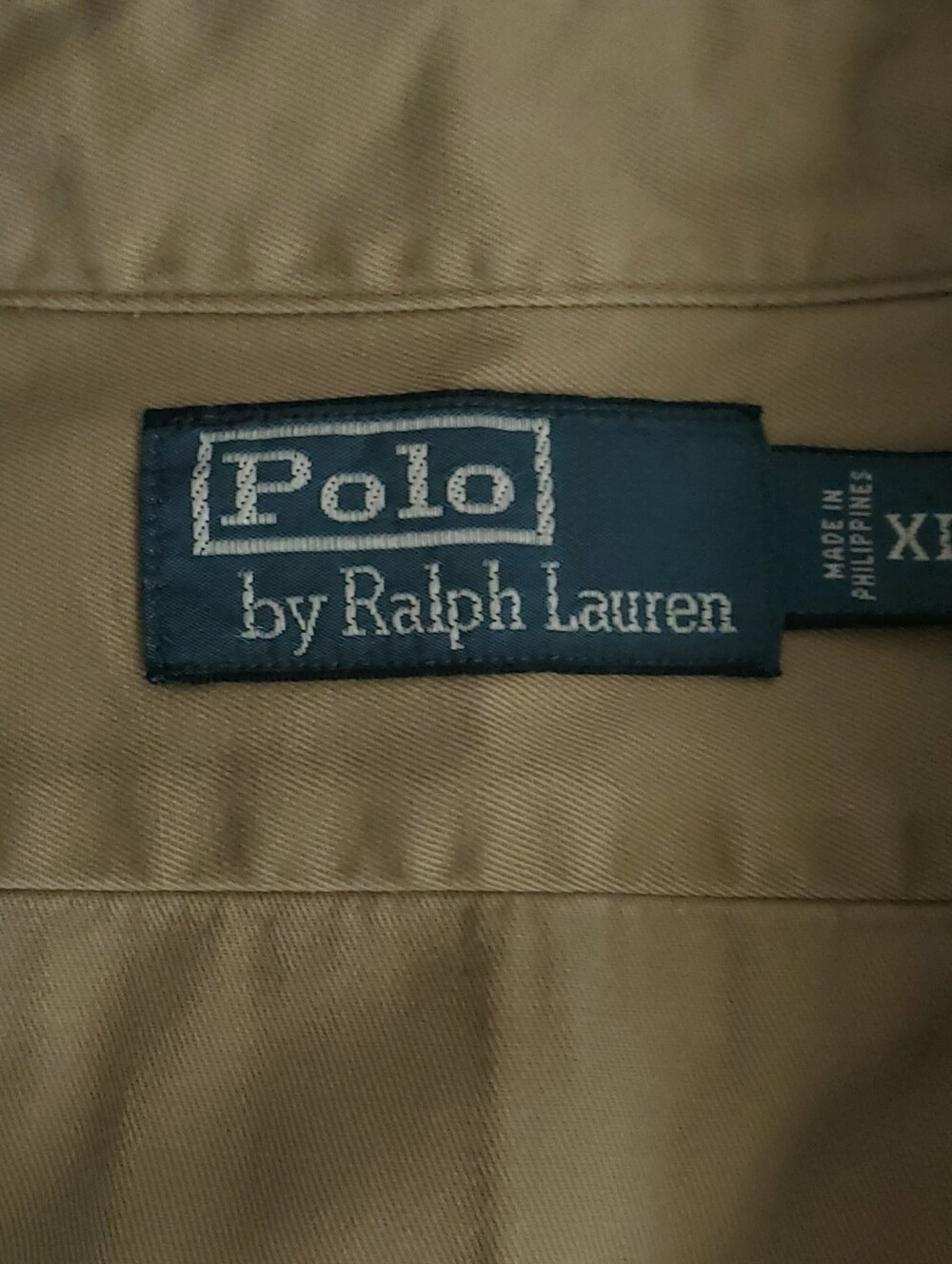 Polo Ralph Lauren Mens XL Khaki Utility Shirt 388th Strike Group Embroidered - Picture 3 of 16